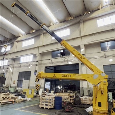 0,9 t 14 m mały hydrauliczny żuraw teleskopowy